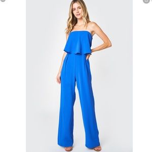 New Sugarlips Elvie Strapless Jumpsuit XS